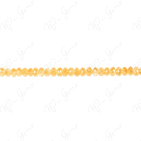 Crystal Faceted Roundel Beads