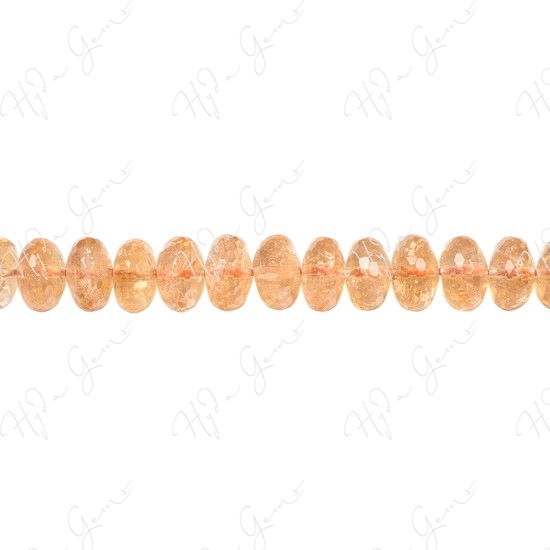 Crystal Faceted Roundel Beads