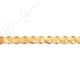 Yellow Fluorite Faceted Heart Beads