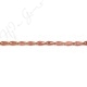 Gold Sand Stone Faceted Drop Beads