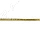 Hematine Gold Color Plated Faceted Roundel Beads