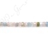 Morganite Mix Color Faceted Heishi Beads