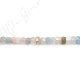 Morganite Mix Color Faceted Heishi Beads