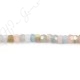 Morganite Mix Color Faceted Heishi Beads