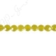 Olive Jade Faceted Coin Beads