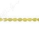 Olive Jade Faceted Flat Oval Beads