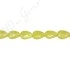 Olive Jade Faceted Pear Beads