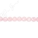 Rose Quartz Faceted Coin Beads