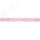 Rose Quartz Faceted Drop Beads