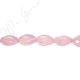 Rose Quartz Faceted Pear Beads