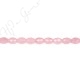 Rose Quartz Faceted Rice Beads