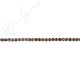 Smoky Quartz Faceted Coin Beads