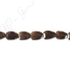 Smoky Quartz Faceted Flat Ladder Beads