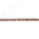 Smoky Quartz Faceted Flat Square Beads