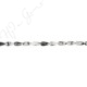 Black Rutile Quartz Faceted Drop Beads