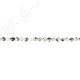 Black Rutile Quartz Faceted Oval Tube Beads