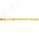 Yellow Quartz Faceted Drop Beads