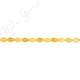 Yellow Quartz Faceted Drop Beads