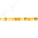 Yellow Quartz Faceted Flat Square Beads