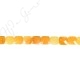 Yellow Quartz Faceted Flat Square Beads