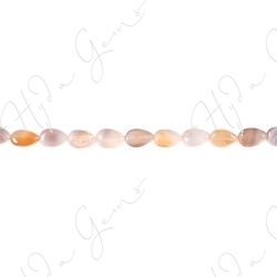 Multi-Color Agate Pear Beads