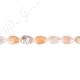 Multi-Color Agate Pear Beads