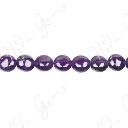 Amethyst Coin Beads