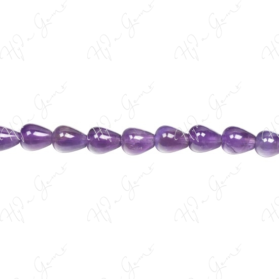 Amethyst Drop Beads