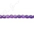 Amethyst Drum Beads