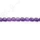 Amethyst Drum Beads