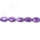 Amethyst Flat Oval Beads