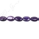 Amethyst Flat Oval Beads