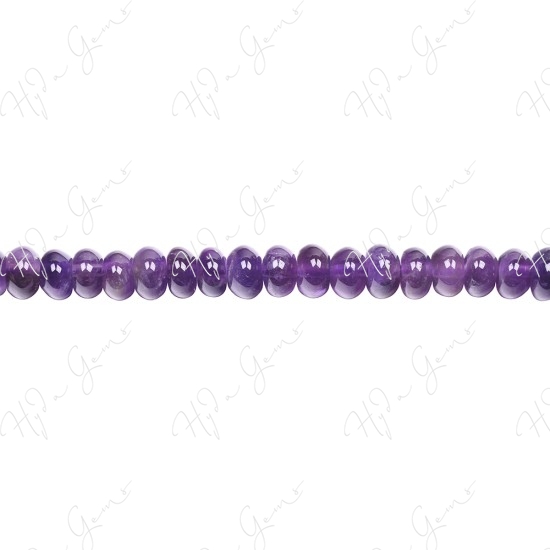 Amethyst Roundel Beads