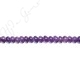 Amethyst Roundel Beads