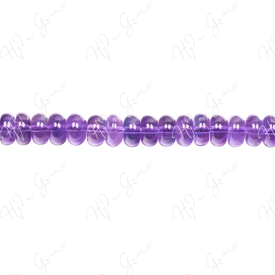 Amethyst Roundel Beads