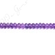 Amethyst Roundel Beads