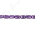 Amethyst Flat Rectangle Beads