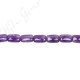 Amethyst Flat Rectangle Beads