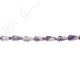 Amethyst Quartz Drop Beads