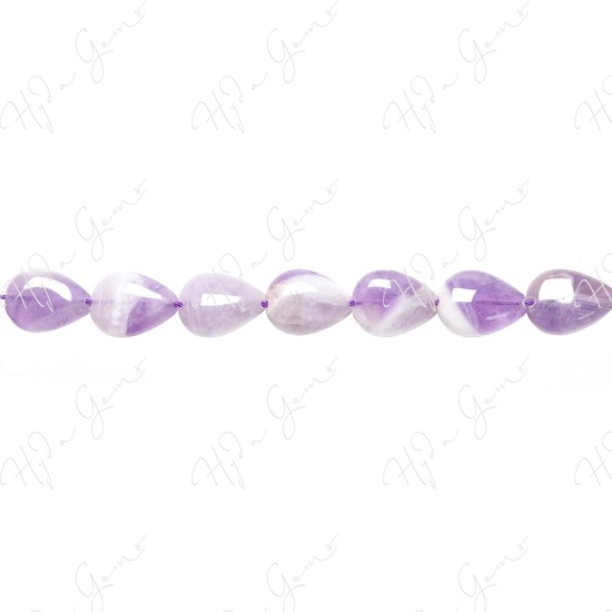 Amethyst Quartz Pear Beads