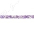 Amethyst Quartz Flat Rectangle Beads