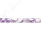 Amethyst Quartz Flat Rectangle Beads