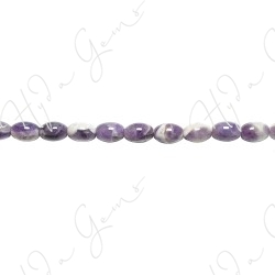 Amethyst Quartz Rice Beads