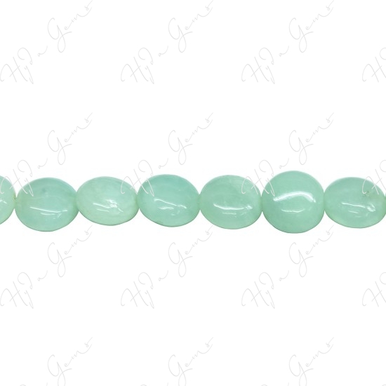 Amazonite Coin Beads