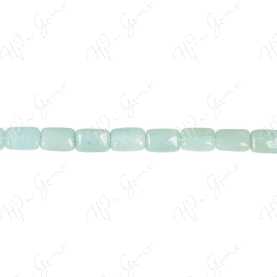 Amazonite Flat Rectangle Beads