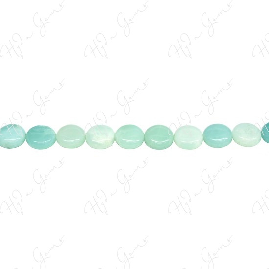 Amazonite Multi-Color Coin Beads