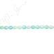 Amazonite Multi-Color Flat Oval Beads