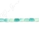 Amazonite Multi-Color Flat Rectangle Beads