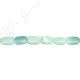 Amazonite Multi-Color Flat Rectangle Beads