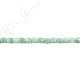 Aquamarine Multi-Color Flat Rectangle Beads